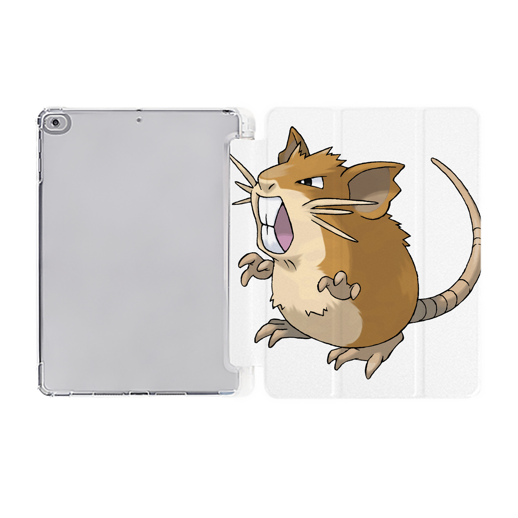 （画像用） ポケットモンスター Pokémon IPad ケース ペン収納付き 三つ折りスタンド PUレザー×シリコン 対応機種9.5/10.5/10.9インチ
